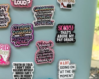 Bogg Bag Charms, Snarky, Sassy, White Elephant Gifts, For her