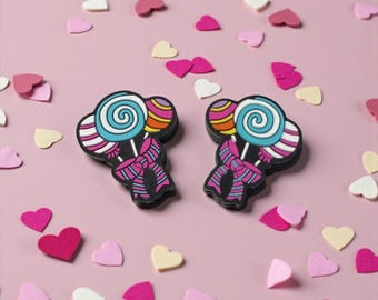 Candy focal beads