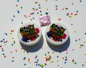 Focal beads, Candy is Dandy but Liquor is Quicker, DIY, Craft supplies