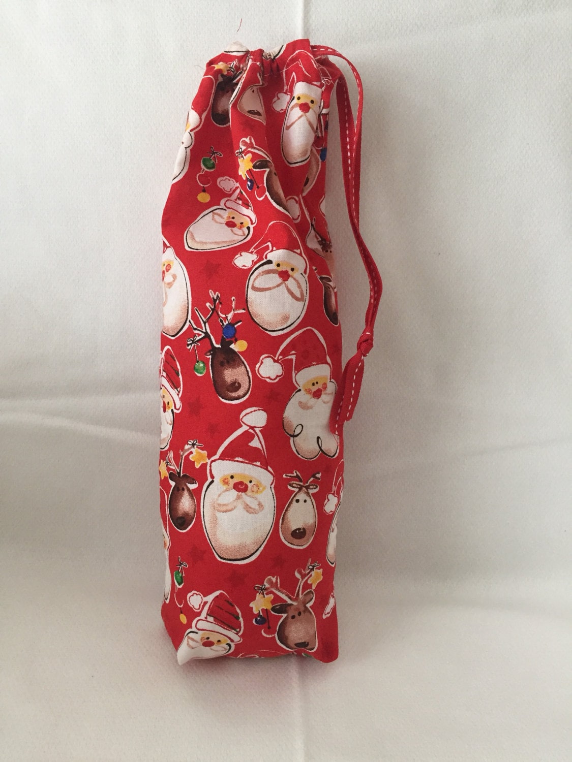 Christmas Fabric Gift Bag Eco Friendly Bag Drawstring - Etsy UK