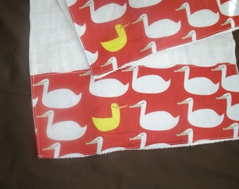 Boutique Burp Cloth sets......Red Letter Day..... Baby Boutique Burp Cloth Set