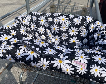 High Chair Cover Shopping Cart cover  for boy or girl..... Daisies…by michaelmooodesign