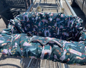 High Chair Cover Shopping Cart cover  for boy or girl..... Mermaid fun  …by michaelmooodesign