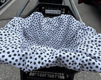 Dog Puppy Fur Baby Shopping Cart cover ......Dog paws!! by MichaelMoooDesign