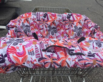 High Chair Cover Shopping Cart cover  for boy or girl..... Shake your Tail Feathers Tropical ...  michaelmooodesign