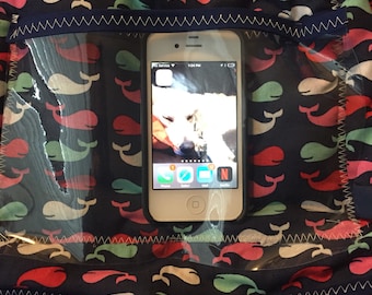 Shopping cart Cover CLEAR pocket....MichaelMoooDesign