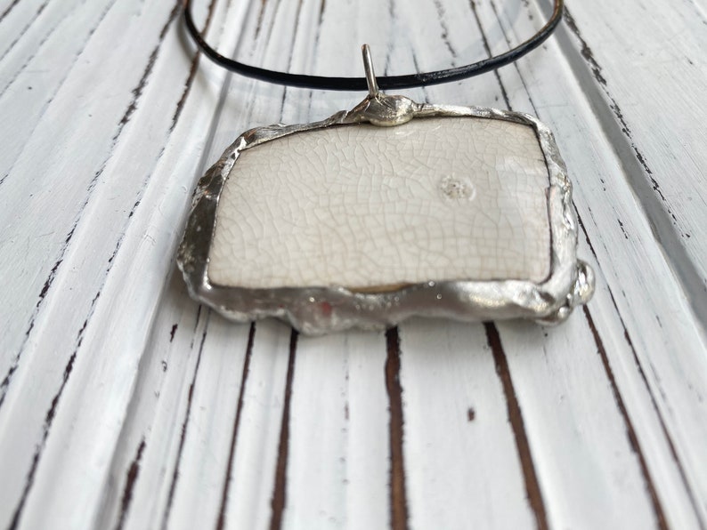 NOVEMBER 1909 Hand-Crafted Antique China Pendant