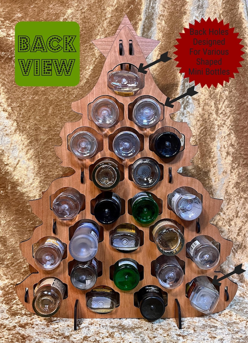 Tipsy Tree Christmas Mini Shooter Adult Advent Calendar Themed SVG ...