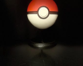 Large display Pokeball - Functional button and hinge