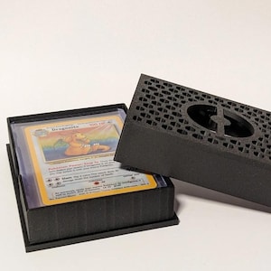 Top-Loader Kartenetui (Aufbewahrung für top-loaded Pokemon, Sports, Lorcana, Yu Gi Oh, Magic Karten)