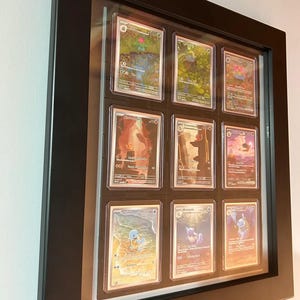 Modulares Toploader Display für Bilderrahmen - Rahmen inklusive