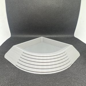 Corner Food/Water Dish - Compact Reptile Tank Accessory (3D Printed)