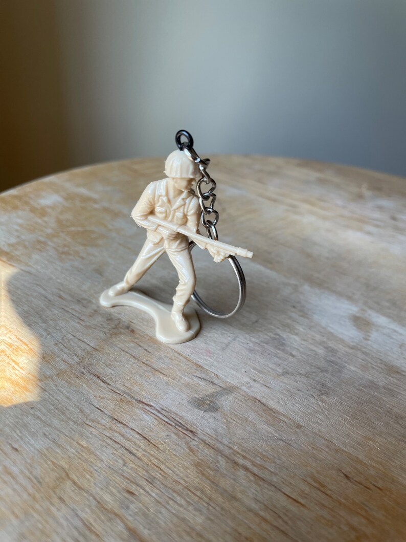 Army Man Flamethrower Keychain - Etsy