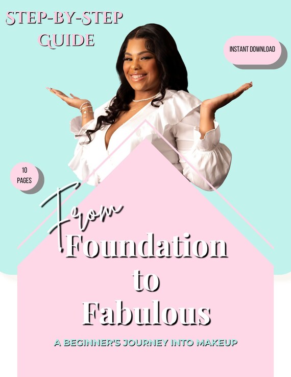 Makeup, Step-by-step, Makeup tutorial, Makeup guide, Teaching guide, Makeup lessons, Makeup workbook, Makeup Ebook, Beginner Guide,