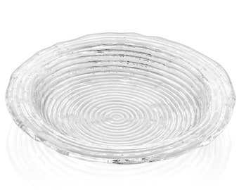 IVV | Italian Handmade Glass - Side Dish - 40cm - Clear