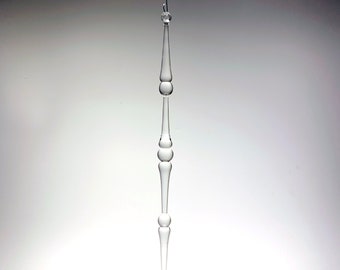 Fancy Icicle Ornament // Classic Ornament // Christmas Decor