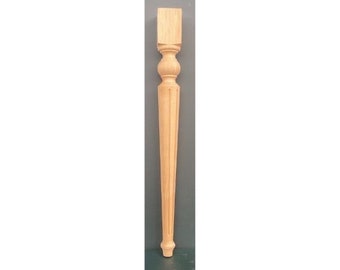 Wooden Table Legs  Turned Table Leg Wooden Furniture Legs Replacement Table Legs Bench Legs Coffee Table- MAYK-1101 - SET OF 4