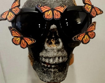 Monarch art, monarch sunglasses, butterfly, butterfly sunglasses, monarch sunglasses, bug sunnies, monarch butterfly, butterfly garden