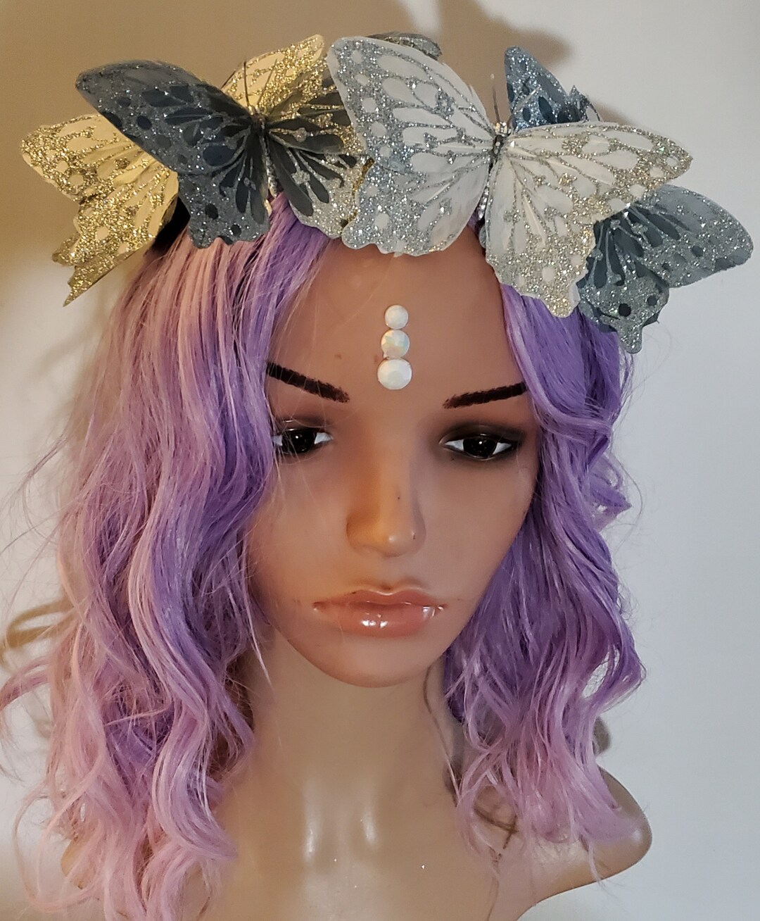 Butterfly Crown Butterfly Butterfly Headband Fairy Fairy Etsy
