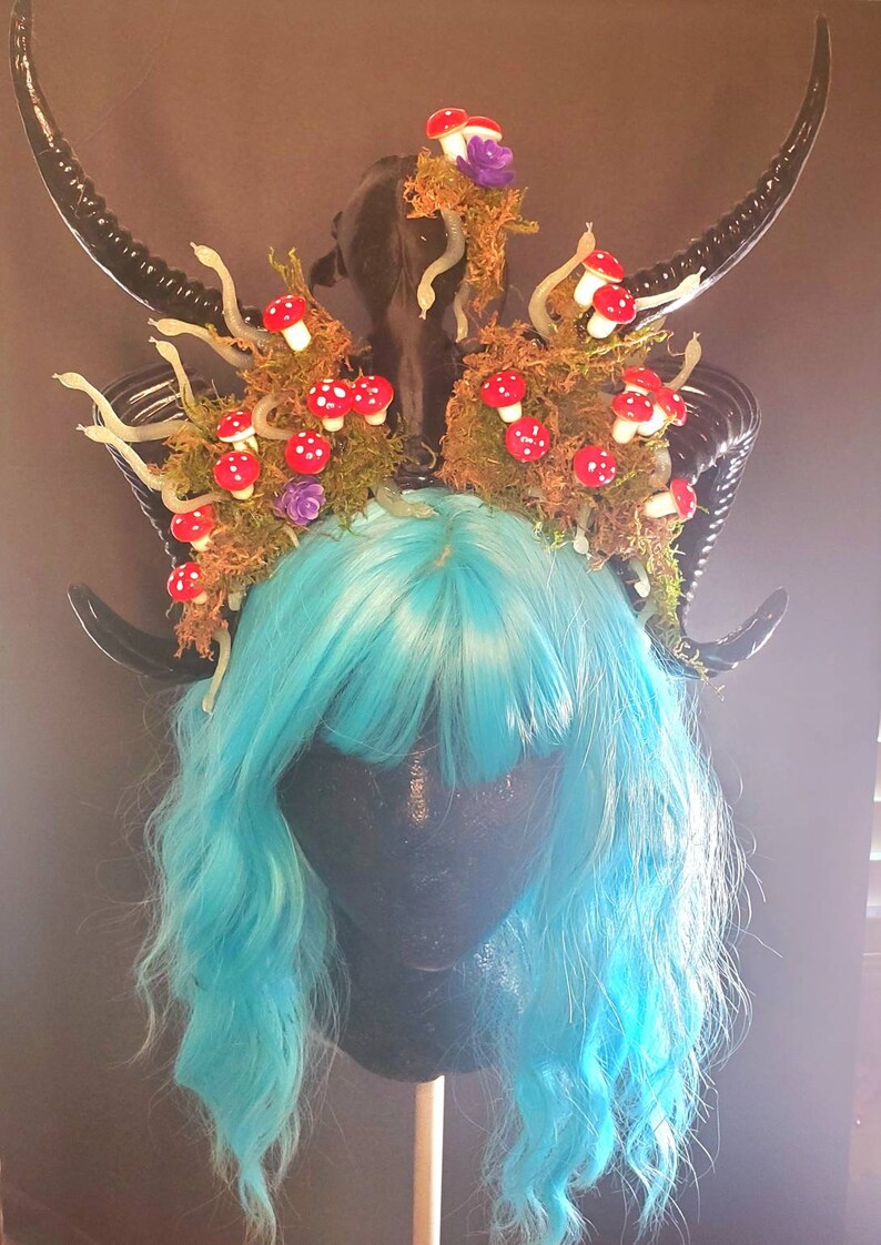 Medusa, Medusa Horns, Horns, Horn Headband, Double Horns, Succubus