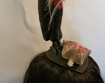 Vulture, Vulture hat, turkey vulture, Halloween, Halloween hat, Horror, Horror hat, Halloween costume