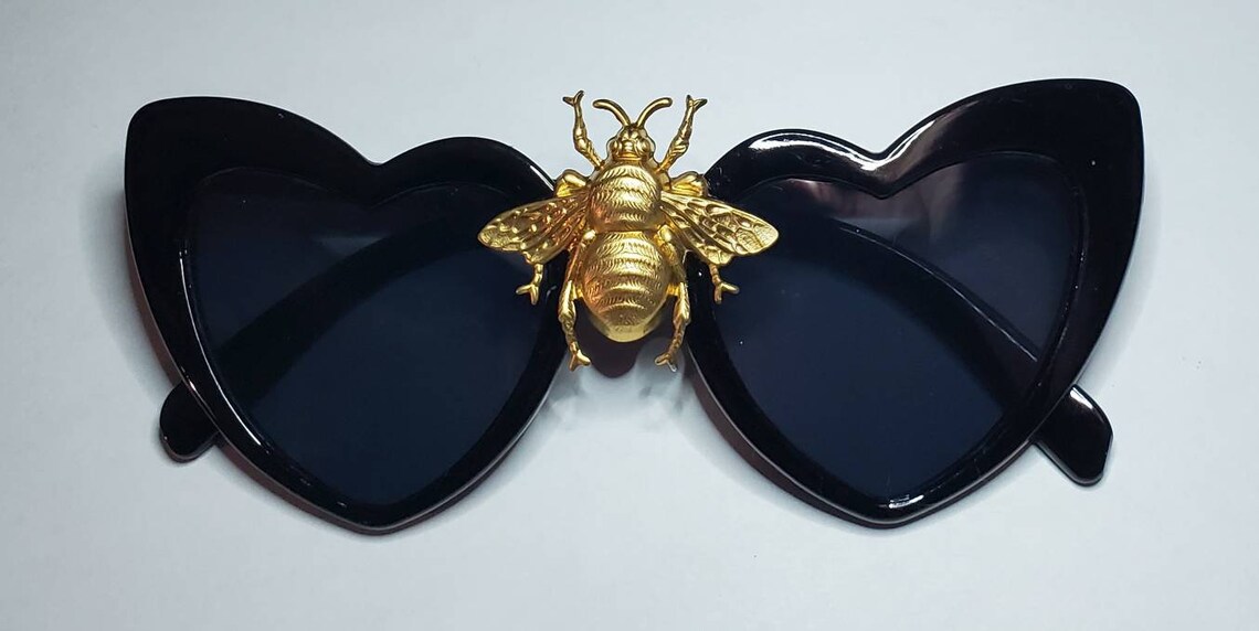 Bee Sunglasses Bee Glasses Insects Oddities Horror Etsy