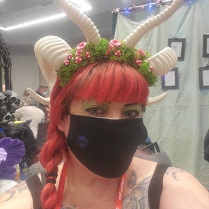 Fairy horns, ren faire horns, fairy, fairy headband, Mushroom, Mushroom headband, horns, cosplay image 2