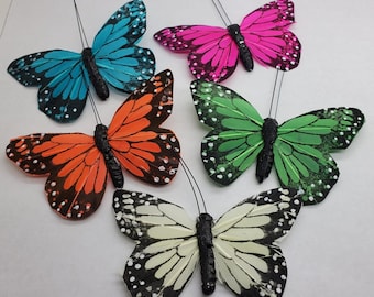 Butterfly, Butterfly clips, Mariposa, butterfly hair clip, Insect, Insect clips