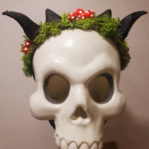 Fairy headband, fairy horns, cosplay, Mushroom crown, witch crown, horns, oddities image 1
