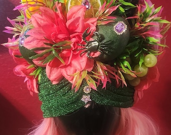 Fruit turban,  turban, tiki bar, tiki oasis,  tiki, Carmen Miranda