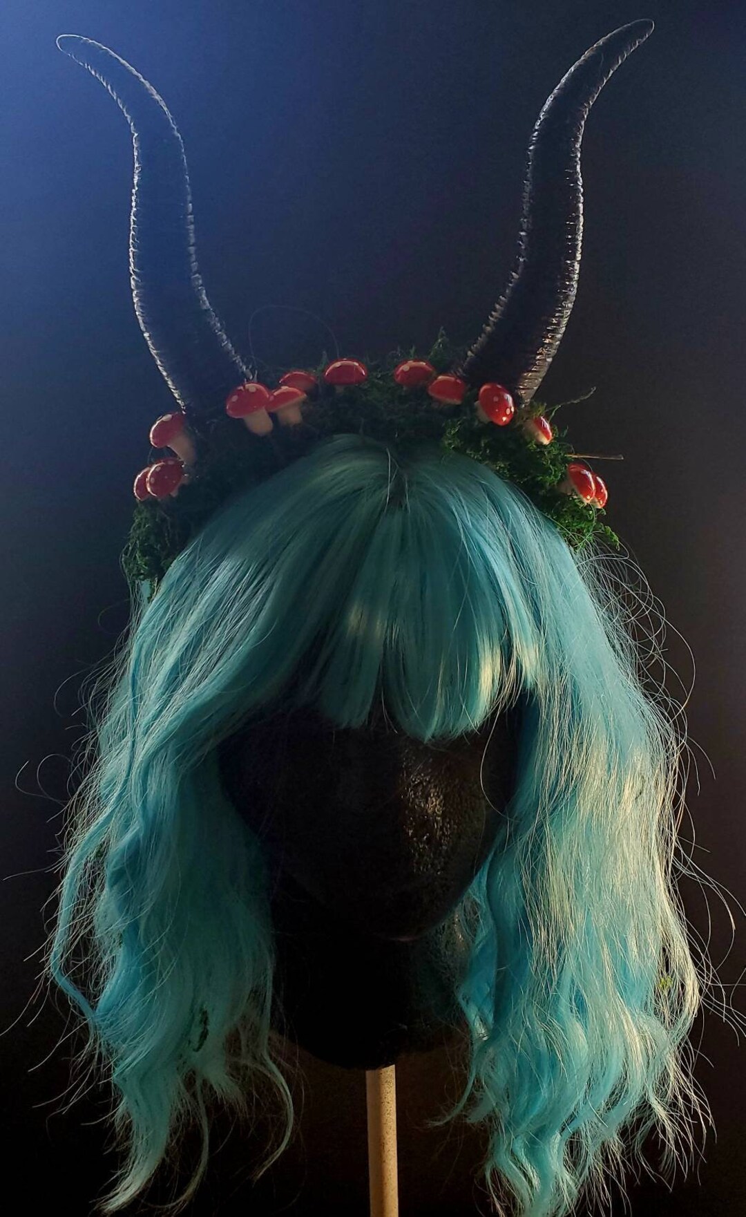 Mushroom, Mushroom Headband, Fairy Nymph, Cosplay, Ren Faire, Horns Etsy