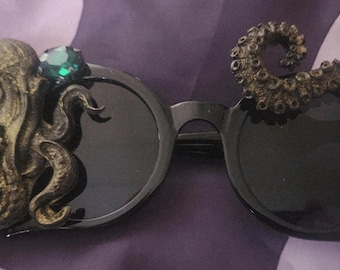 Octopus sunglasses, sunglasses,  tentacle sunglasses,