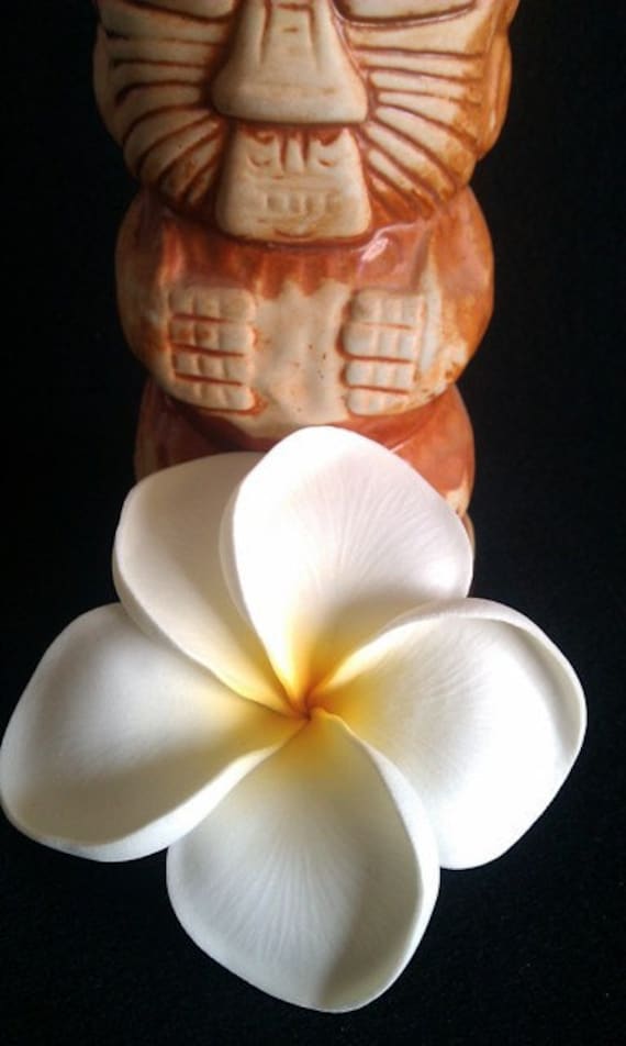 Yellow, plumeria,yellow plumeria, hair flower, hair clip, retro, tiki, tropical hair clip, hair acessory, pin up, easter flower