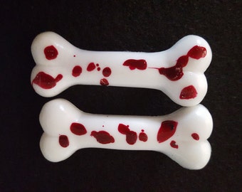 Bone hair clip,White bone, Bone, Hair bone, Halloween, Halloween custome, Pinup, Rockabilly, Deathrock, Pebbles