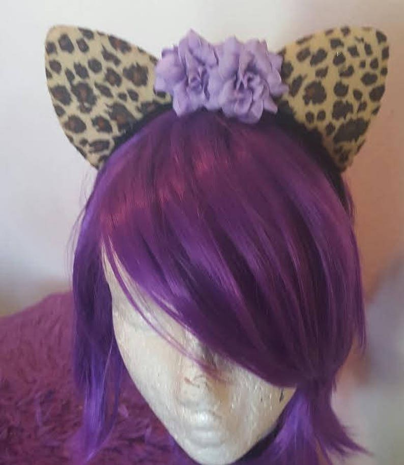 Snapchat Filter Cat Ears Cat Headband Flower Crown Kitty Etsy