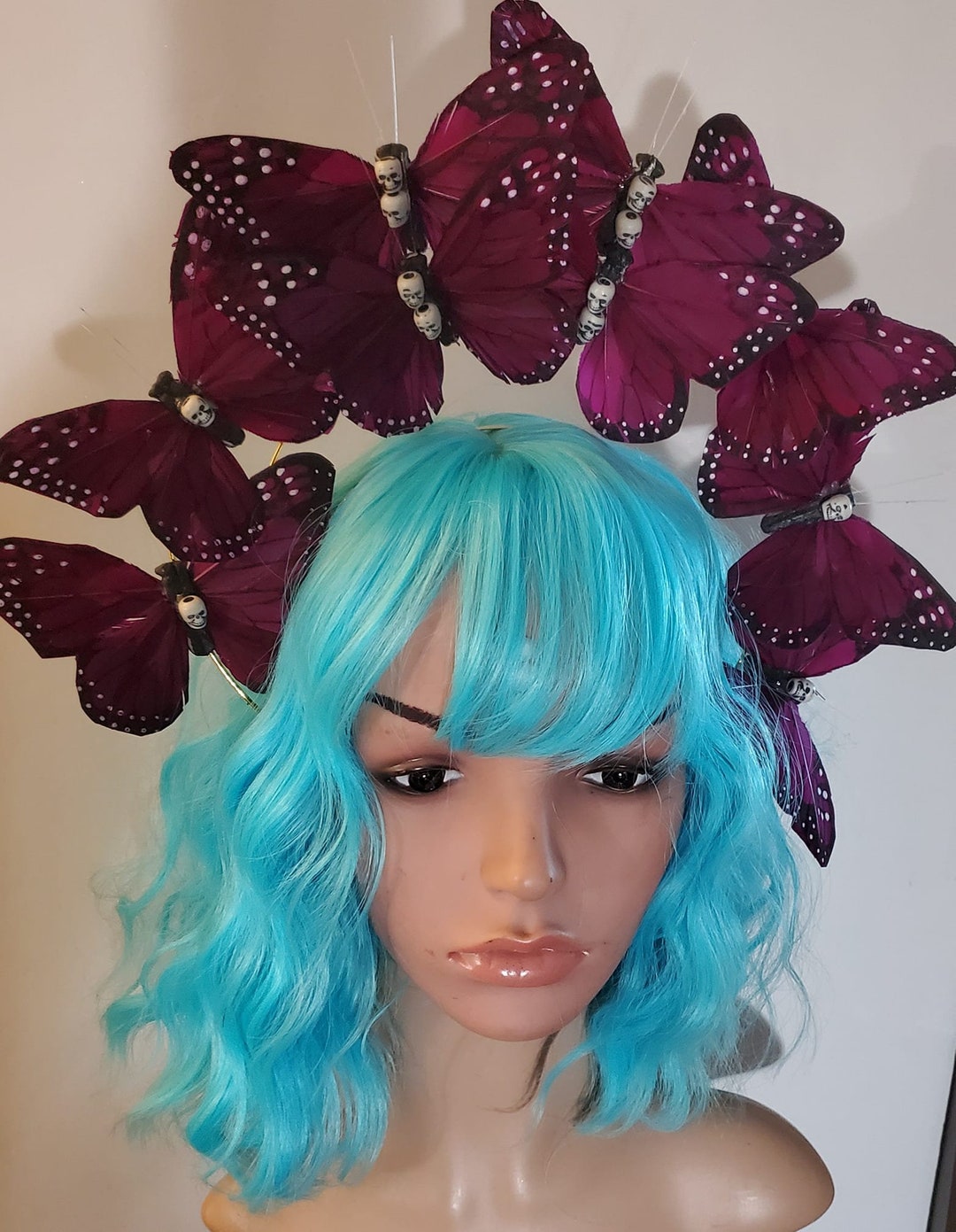 Crown, Butterfly Crown, Purple Crown, Butterfly, Butterfly Headband