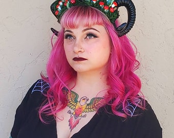 Witch, Halloween,  Gothic horns,666, oddities