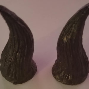 Demon horns, Horns, Supplies, Resin horns, Supply horns, Black horns, Small horns, Cosplay, Cosplay horns, handmade