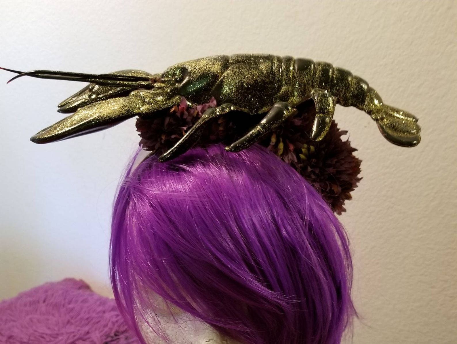 Lobster Lobster Headband Black Black Lobster Sea Creature Etsy