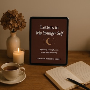 Cartas para o meu eu mais jovem. Um e-book poético sobre cura, amor-próprio e fortalecimento.