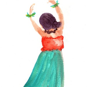 Hula Girl, Hula art print, Hawaiian Paintings, Hula Watercolor Prints, Hawaii art, Hawaiian art, Kauai art, Hawaii print, Merrie Monarch