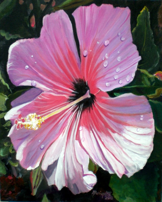 Hawaiian hibiscus flower deals