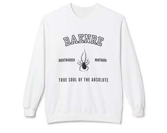 Minthara Sweatshirt: Baldur's Gate 3 Baenre Nightwarden Fan Apparel