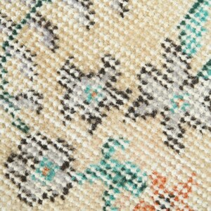 Vintage Teppich,Oushak Teppich 100x150,Handgefertigter Wollteppich,Teppich 100x150,Anatolischer Teppich,1353 Bild 10