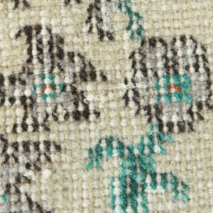 Vintage Teppich,Oushak Teppich 100x150,Handgefertigter Wollteppich,Teppich 100x150,Anatolischer Teppich,1353 Bild 9