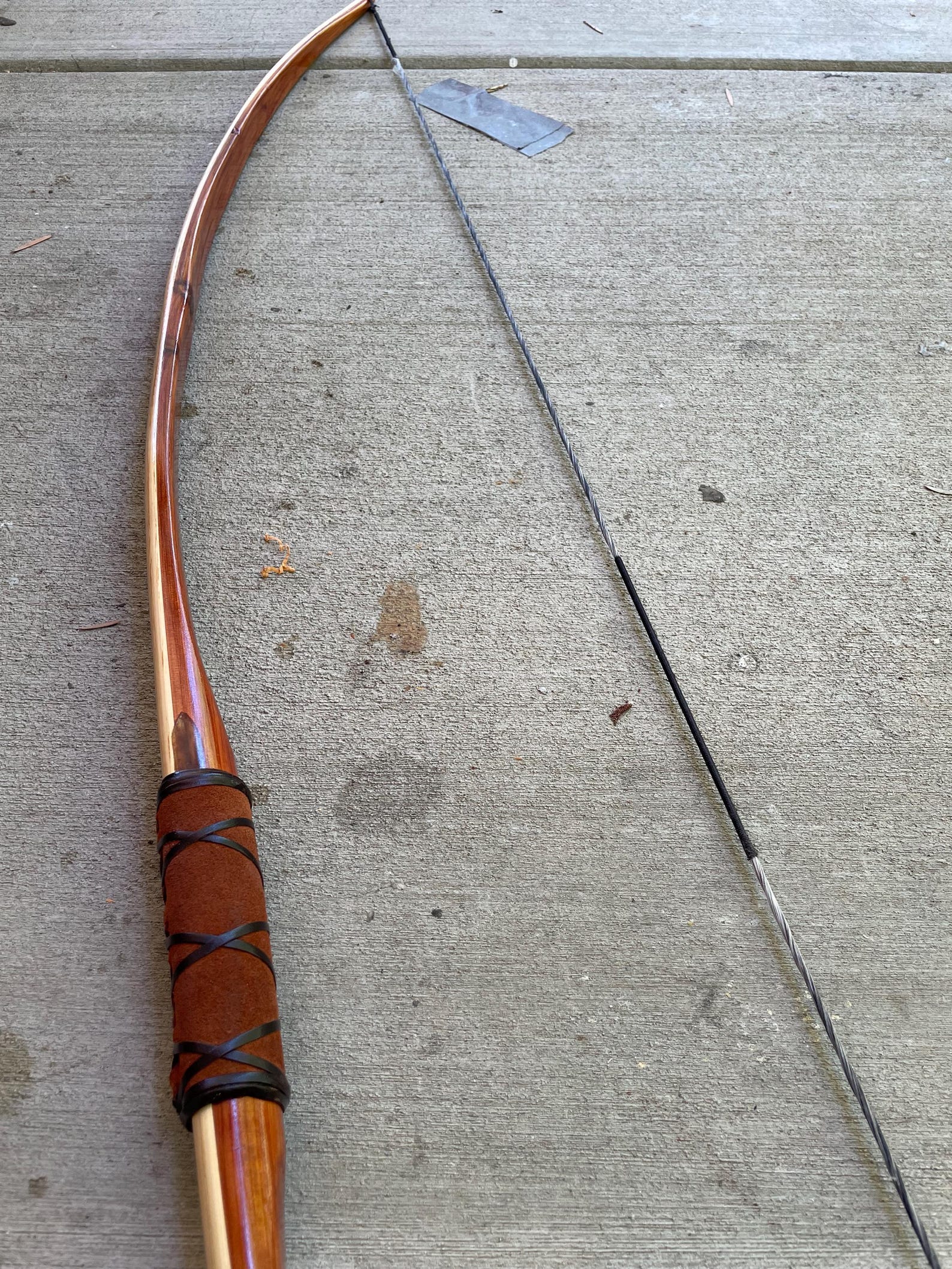 Handmade Longbow Hickory / Eastern Red Cedar Traditional Archery - Etsy