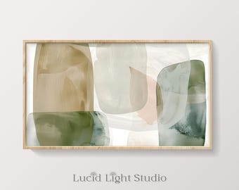 Samsung Frame TV Art | Abstract Artwork | Simple Abstract Art | Wabi Sabi Artwork | Japandi | Digital Download | Samsung the Frame | Neutral