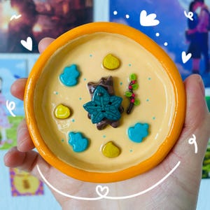 Korok Trinket Dish: Handmade Clay Zelda-Inspired Jewelry Tray