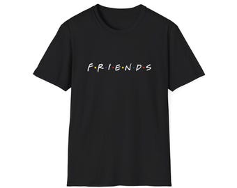 T-shirt met vriendenlogo | T-shirt in sitcom-scriptstijl