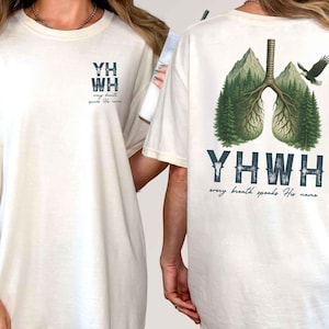 YHWH Lungs Christian Shirt, Every Breath Speak His Name T-Shirt, Faith Apparel Shirt, YHWH Lungs Shirts, Christian Shirts, Faith Tee